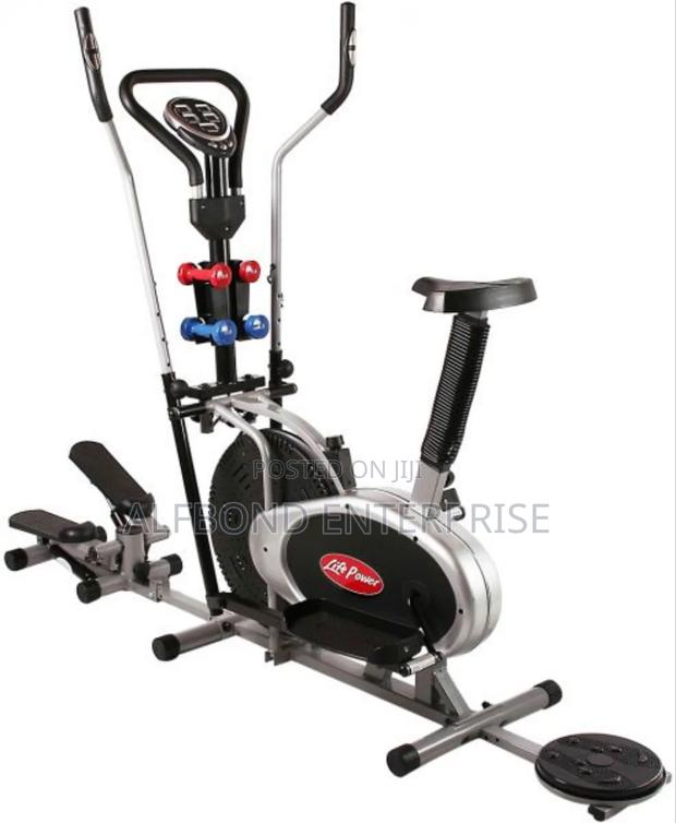 Lifecare Cross Trainer Bike With Stepper/Twister · Photo 4