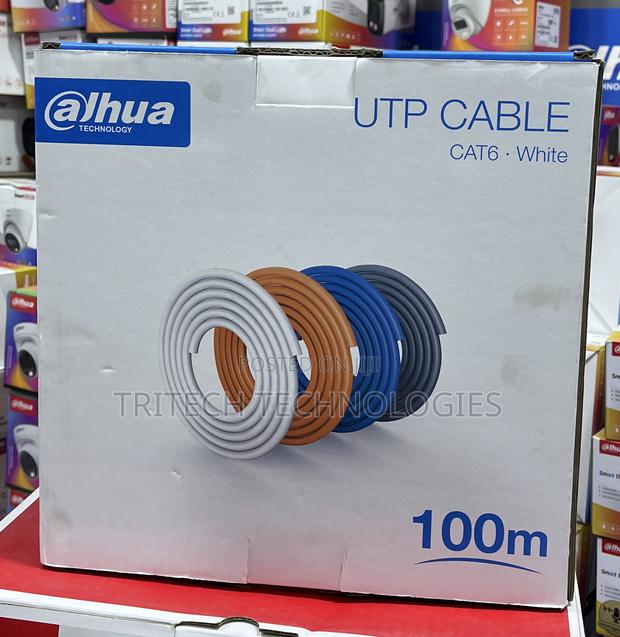 Dahua Utp Cable 100m Pure Copper Pfm920-6un-C-100 · Photo 1