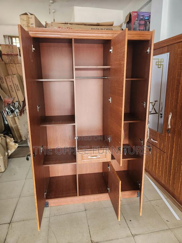 Three Doors Wardrobe ( Brown) · Photo 2