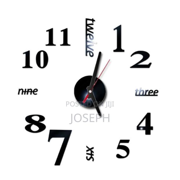 3d Wall Clock Type 6 · Photo 1