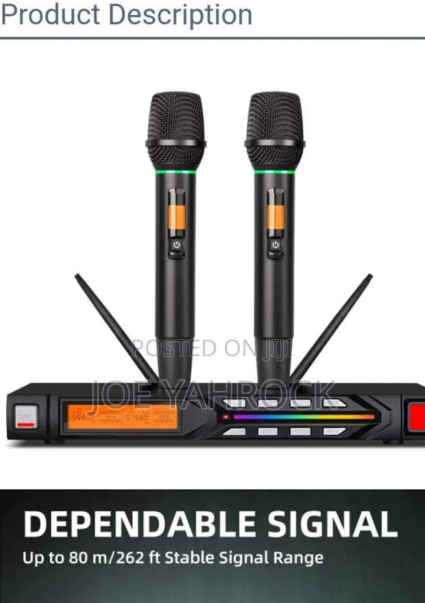 Original 2 In 1 Uhf Cordless/Wireless Mic 100m · Photo 1