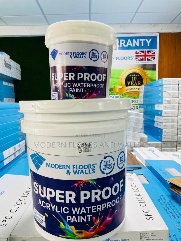 Super Proof 3-in-1 Acrylic Waterproof Paint Coating 20kg · Photo 2