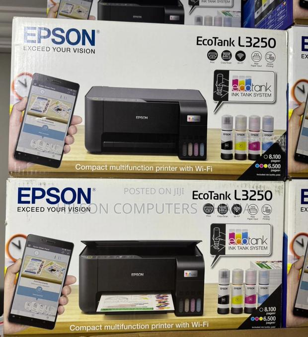 Epson Ecotank L3250 A4 Wi-Fi All-in-One Ink Tank Printer · Photo 3