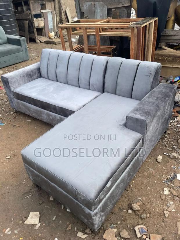 L Shape Sofa Furniture With Free Delivery · Photo 1