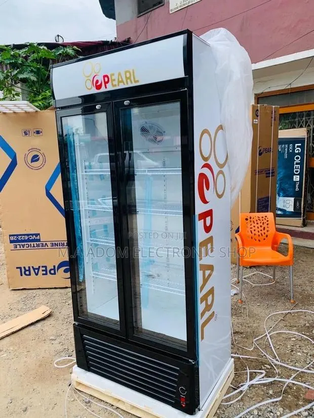 Elegant Pearl PVC 622-2b Double Door Refrigerator · Photo 1