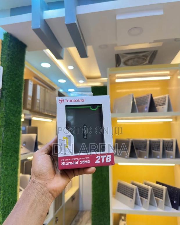 Transcend 2tb Hard Drive
Three-Stage Anti-Shock Protection · Photo 2