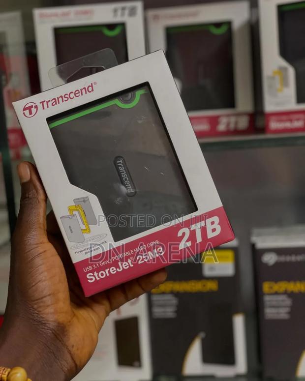 Transcend 2tb Hard Drive
Three-Stage Anti-Shock Protection · Photo 4