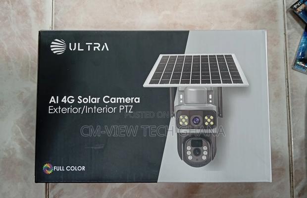 Ultra 3lens Wifi PTZ Solar Camera Full Color · Photo 1