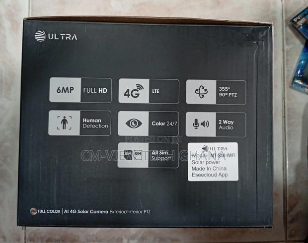 Ultra 3lens Wifi PTZ Solar Camera Full Color · Photo 3