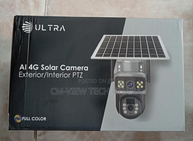 Double Lens Ultra Solar Wifi PTZ Camera (Full Colour) · Photo 1