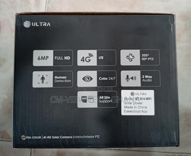 Double Lens Ultra Solar Wifi PTZ Camera (Full Colour) · Photo 2