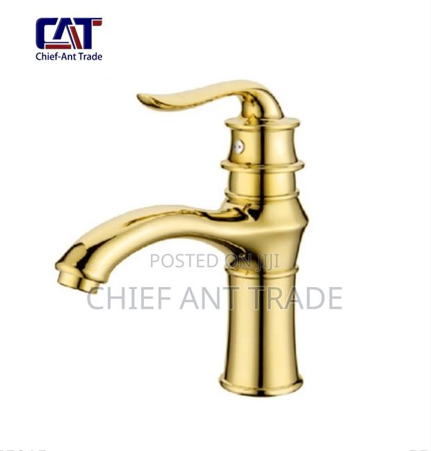 Basin Tap Faucet Gold Ne896a · Photo 3