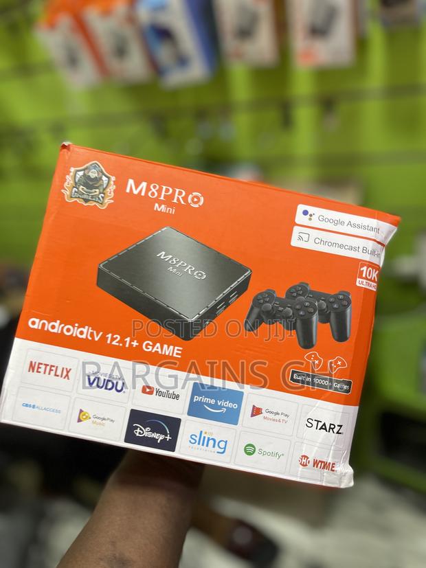 M8 Pro Mini Android Smart Tv Box and Retro Game Console · Photo 1