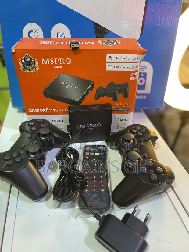 M8 Pro Mini Android Smart Tv Box and Retro Game Console · Photo 2