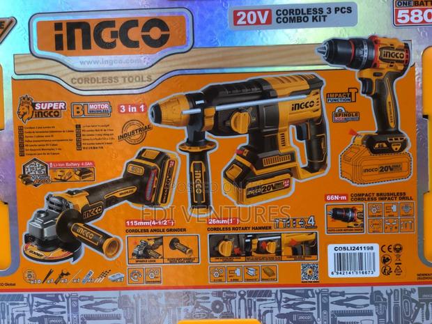 Ingco Cordless 3 Pieces Combo Kit · Photo 3