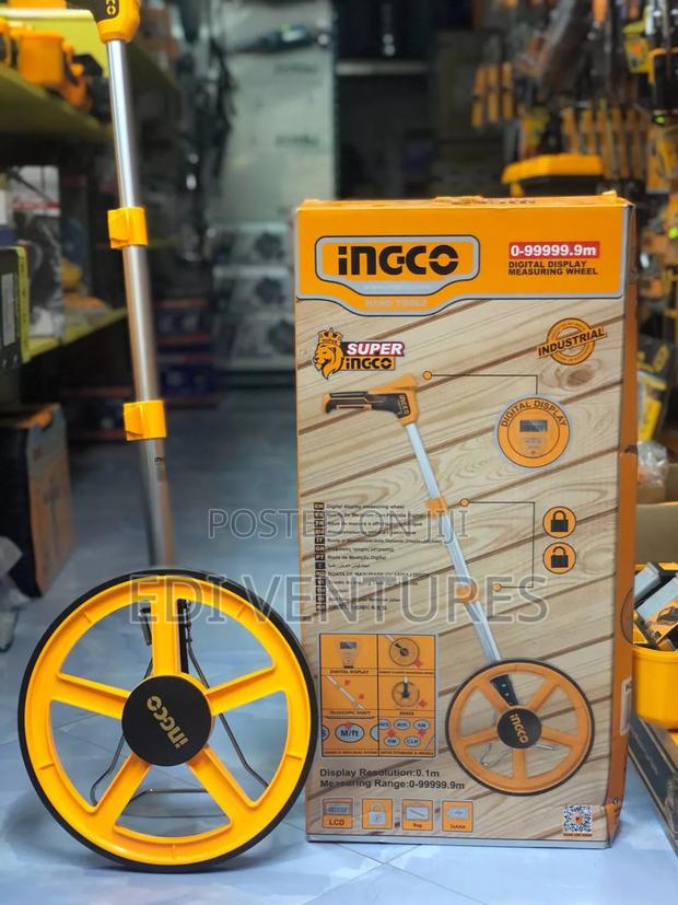 Ingco Digital Display Measuring Wheel (Range 0-9999.9m ) · Photo 1