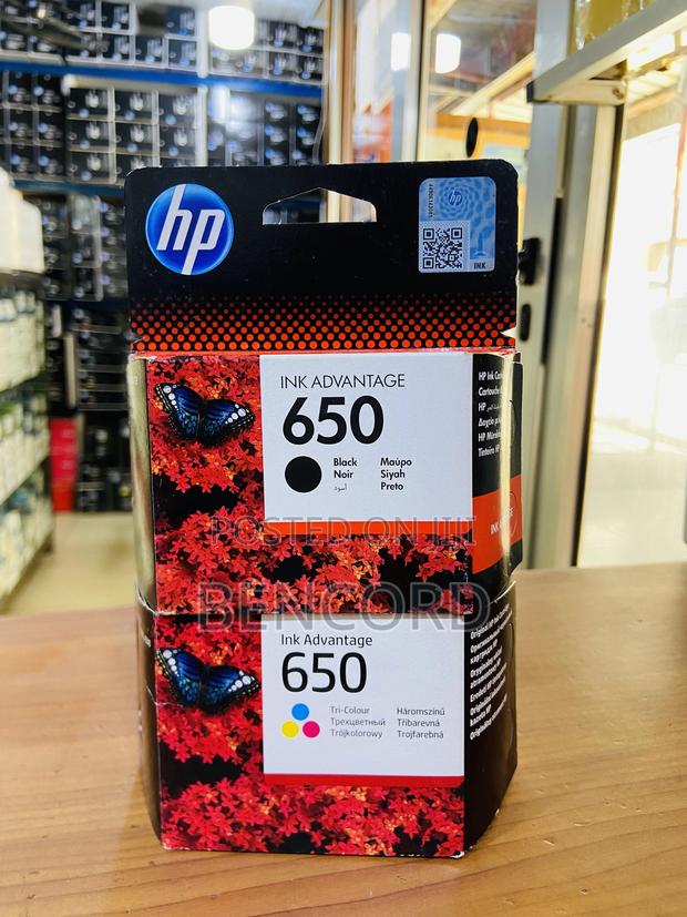 Hp 650 Ink Black/Color (4500 Series) · Photo 1