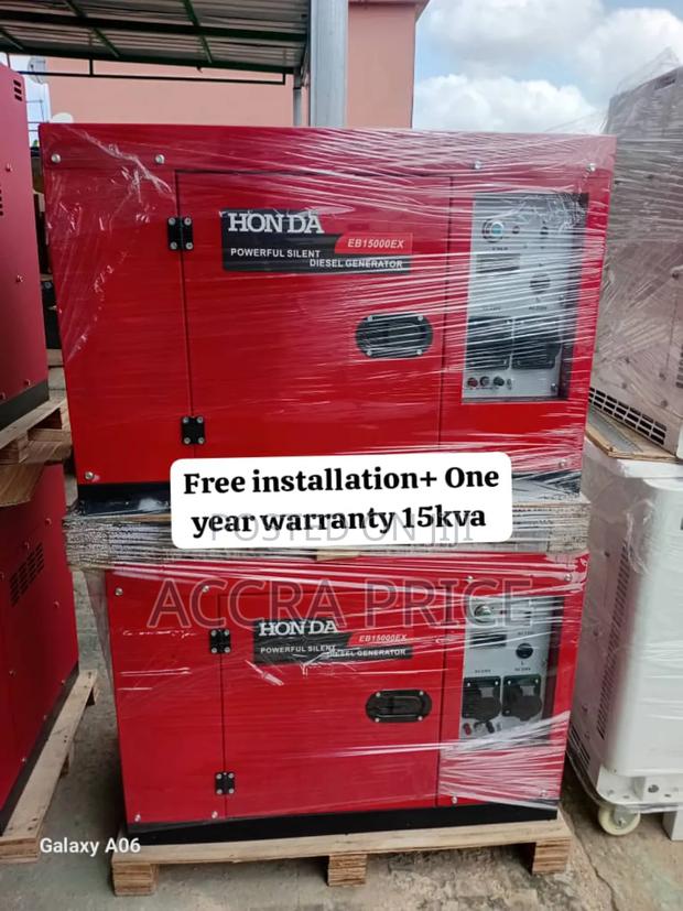 Unadulterated Honda Generator Diesel 15kva Diesel Remote Key · Photo 1