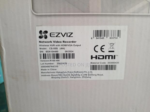 Ezviz 4ch Wireless NVR Cs-X5s (4w) · Photo 2
