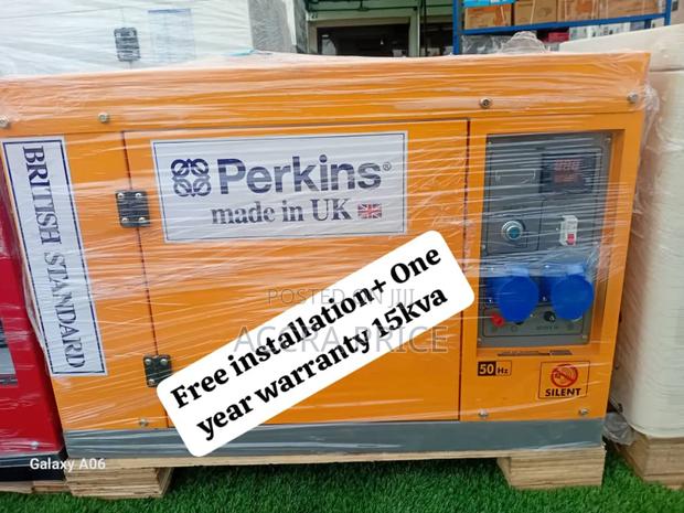 Venerate Uk Model Generator Perkins 15kva Diesel 15kva Gen · Photo 1