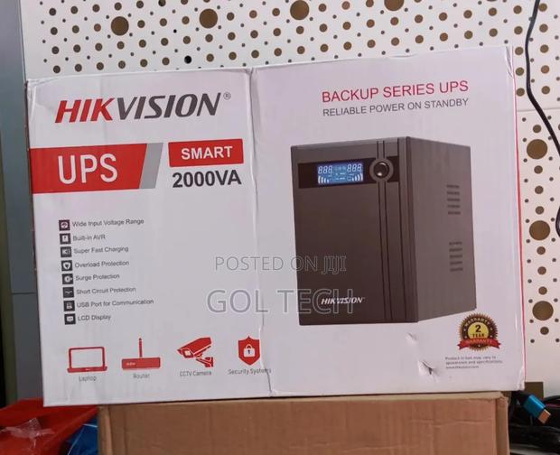 Hikvision Smart Ups 2000va / 1200w Backup Plus With Avr · Photo 1
