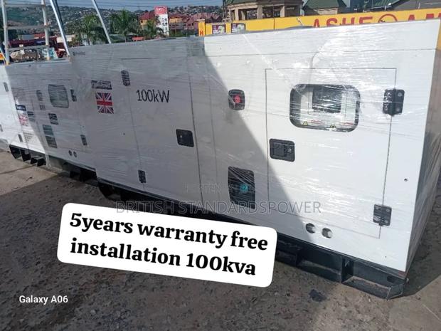 Sturdy, Long-Lasting, 100kva Silent Diesel Generator · Photo 1