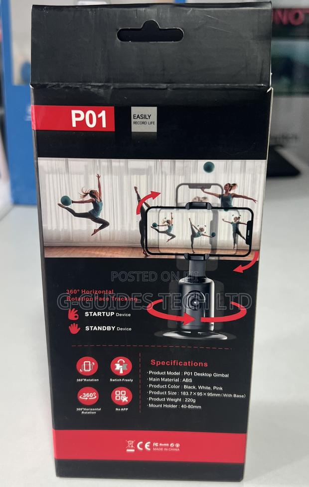 P01 Auto Face Tracking Selfie Stick Tripod, P01 Gimbal · Photo 7