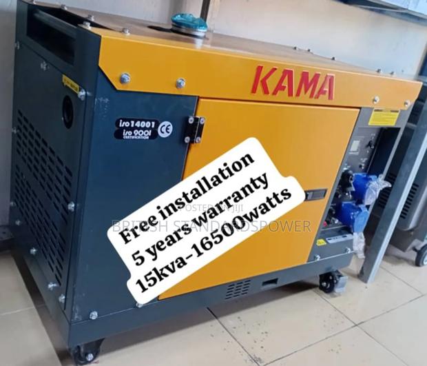 Emergency Power Supply 15kva Diesel Generator · Photo 1
