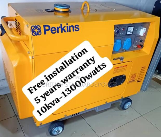 10kva Silent Diesel Generator for Commercial Development · Photo 1