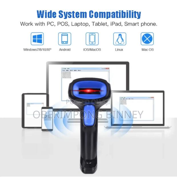 Barcode Rechargeable Wireless/Usb Handheld · Photo 3