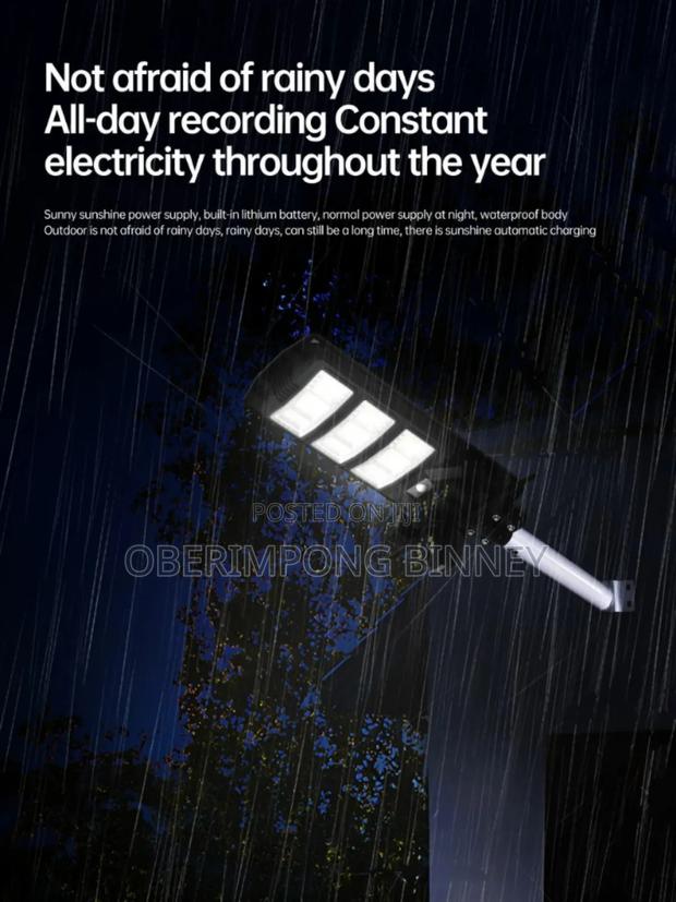 4g Solar Camera With Street Light Triple Lens Works All Sim · Photo 5