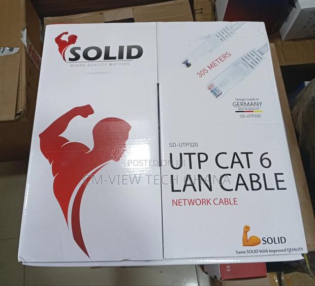 305m Solid Utp Indoor Cat6 Cable · Photo 1