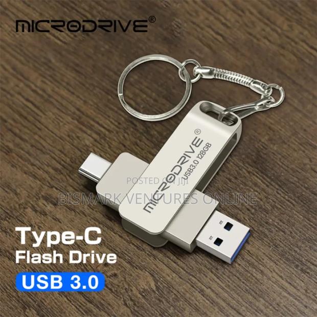 2 in 1 Otg 128g Pen Drive Metal · Photo 1