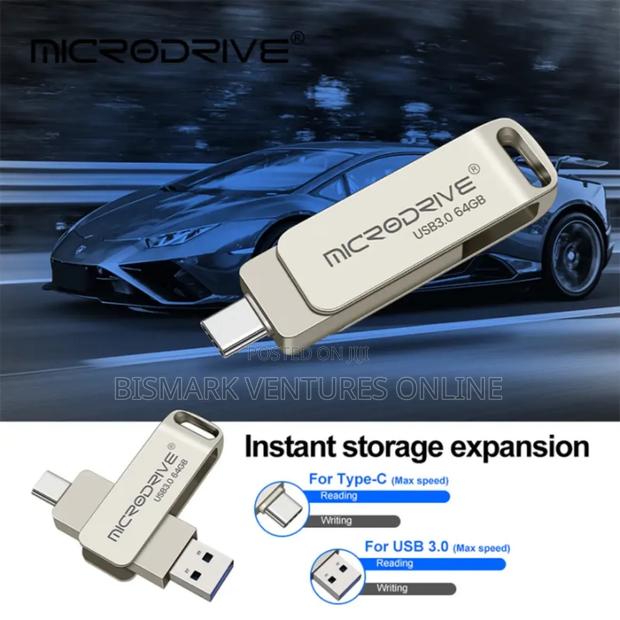 2 in 1 Otg 128g Pen Drive Metal · Photo 3
