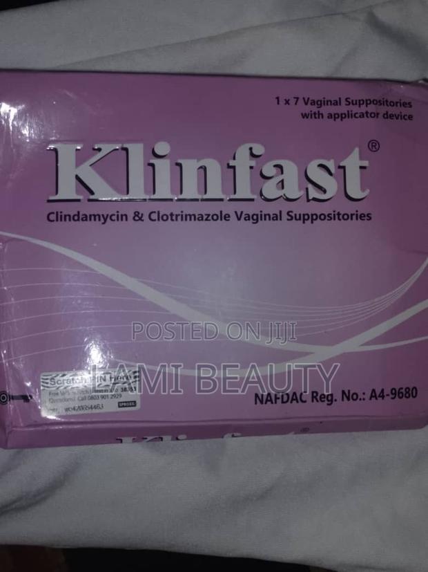 Klinfastclindamycin Clotrimazole Vagina Suppositories 1×7 · Photo 1