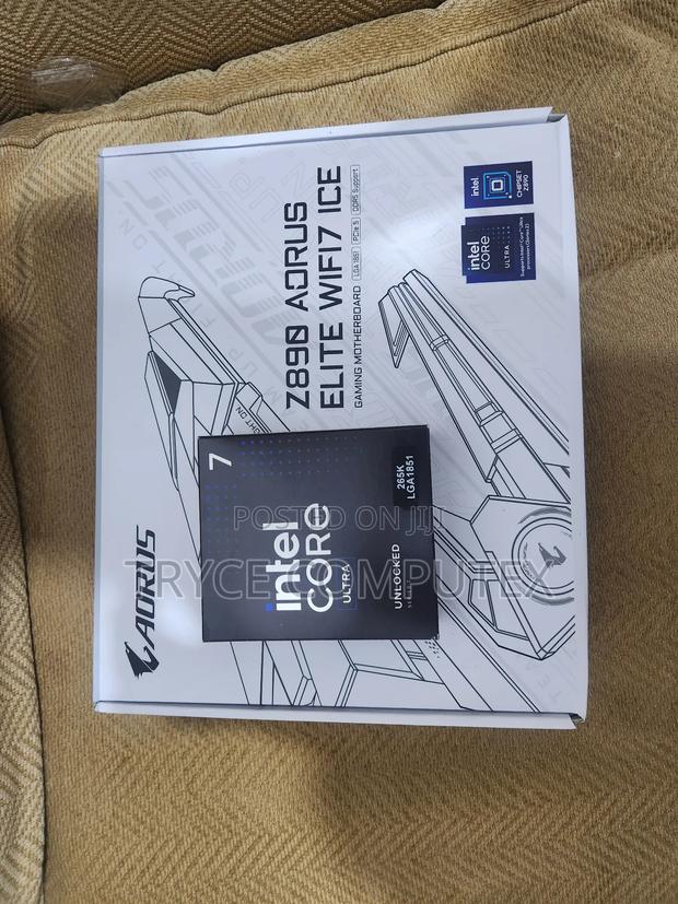 15th Gen Intel Core Ultra 7 Cpu and Aorus Z890 Motherboard · Photo 1
