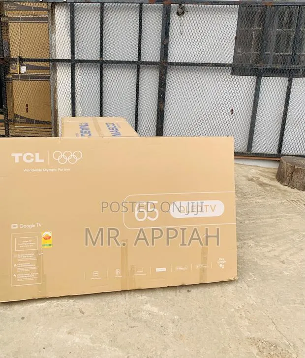 Check Out Durable TCL 65” Qled Smart Google Android Television · Photo 1
