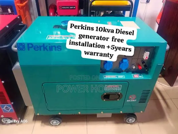 Power Unity Perkins Diesel Generator 10kva Silent · Photo 1