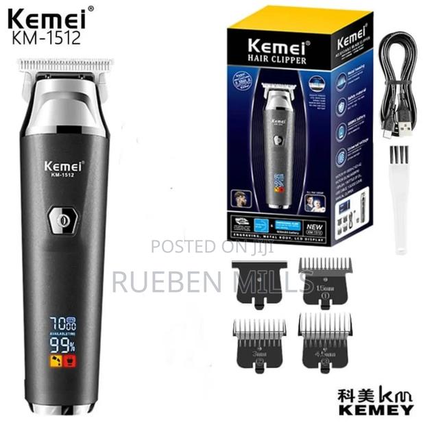 Kemei Km-1512 Cordless Men's Electric Beard Shaver Trimmer · Photo 1