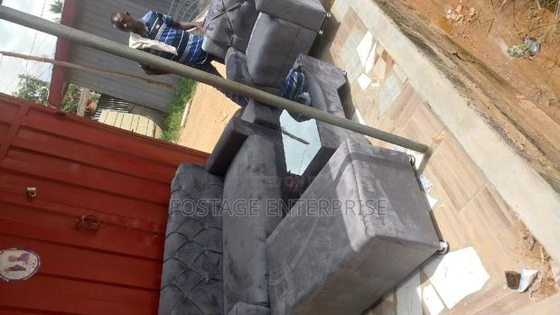 High Quality Sofa Set With A Glass Centre Table · Photo 1