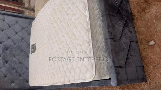 Gray Bed With Foreign Matress · Photo 1