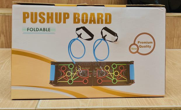 Abs Roller, Push Up Board and Yoga Mat · Photo 2