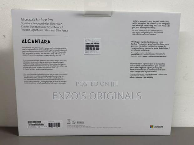 Surface Pro 9 and 11 Keyboard Cover Original New With Pen Holder · Photo 5