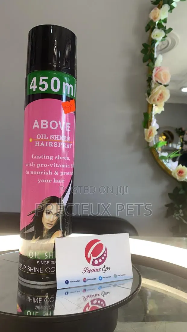 Above Oil Sheen Hair Spray · Photo 1