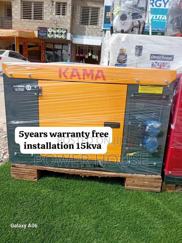 Majestic Beacon Kama Diesel Generator 15kva Diesel 16500watt · Photo 1