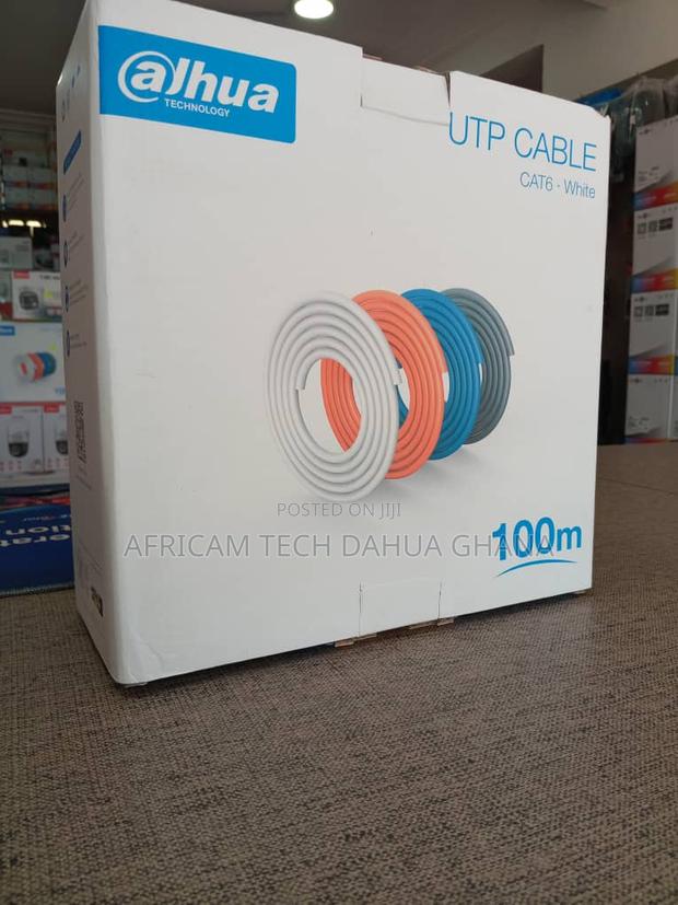 Dahua Cat6 Cable 100m Full Copper · Photo 1
