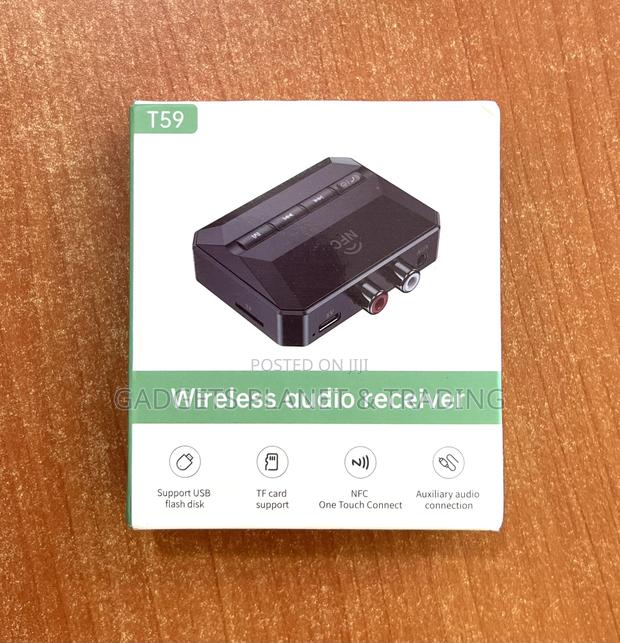 NFC Bluetooth 5.3 Audio Receiver Aux Rca Usb Adapter + Mic · Photo 2