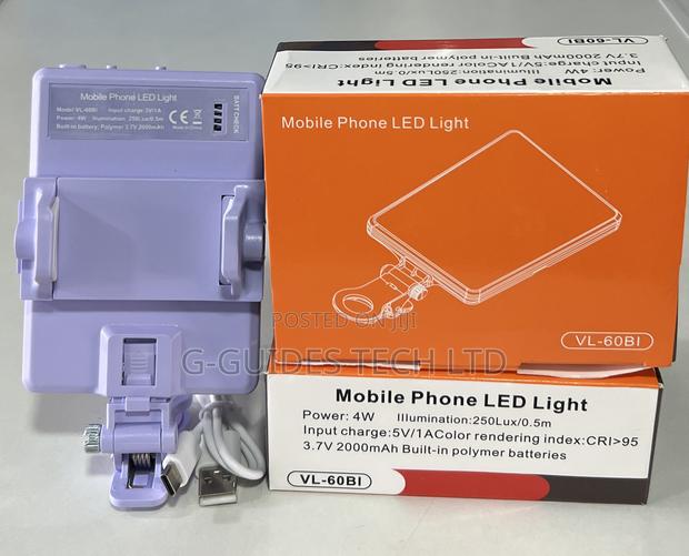 Vl-60bl Mobile Phone Led Light Rechargeable · Photo 5