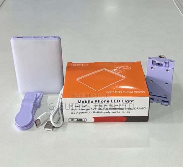 Vl-60bl Mobile Phone Led Light Rechargeable · Photo 6