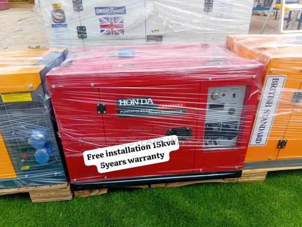 Legend Front Diesel Generator Honda 15kva 16500watt · Photo 1